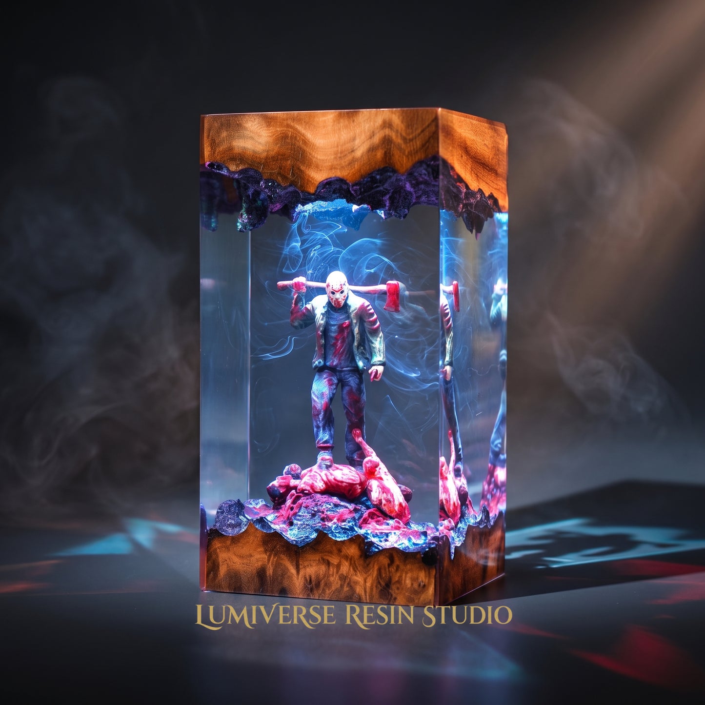 Naruto Vs Pain - Resin Lamp