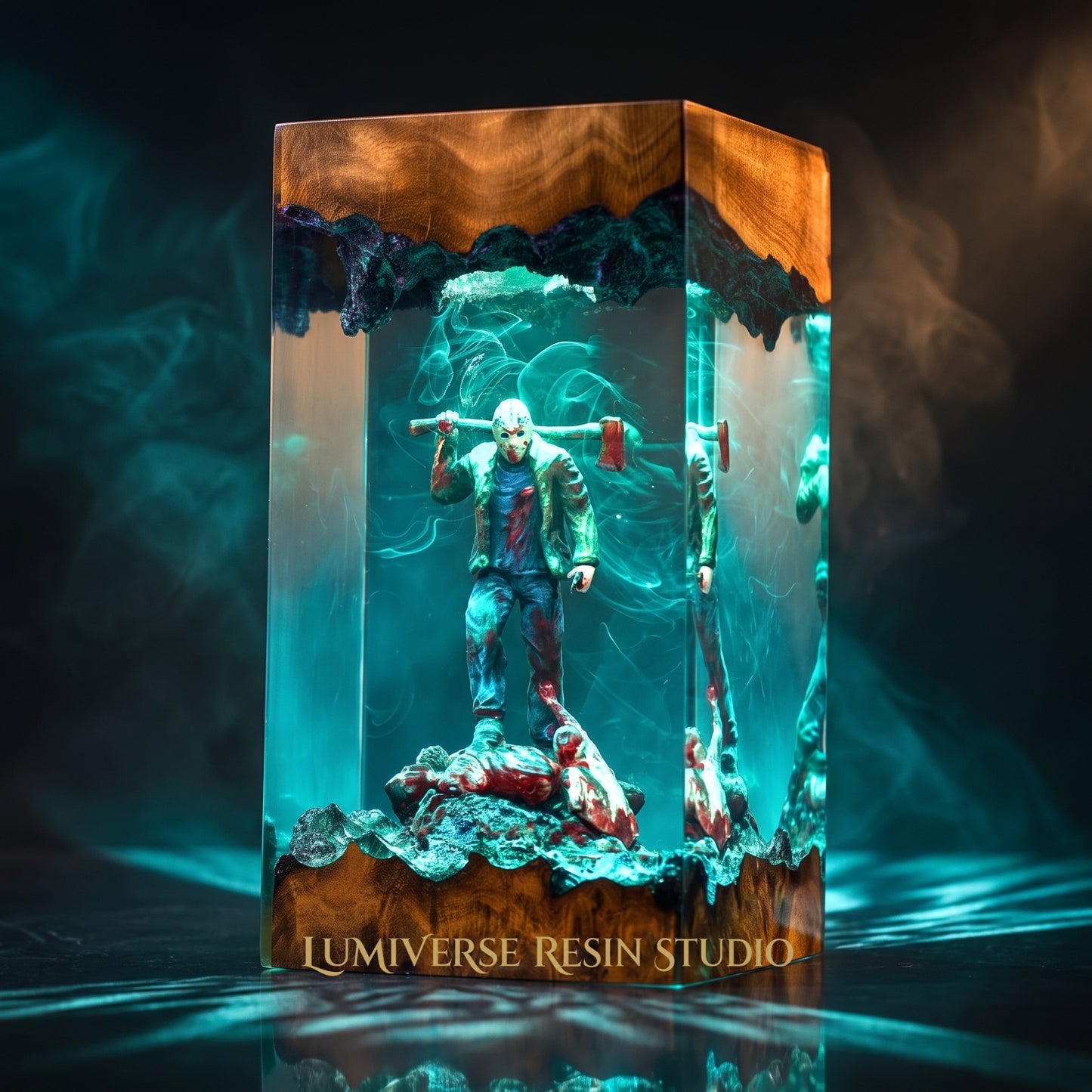 Naruto Vs Pain - Resin Lamp