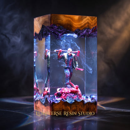 Naruto Vs Pain - Resin Lamp