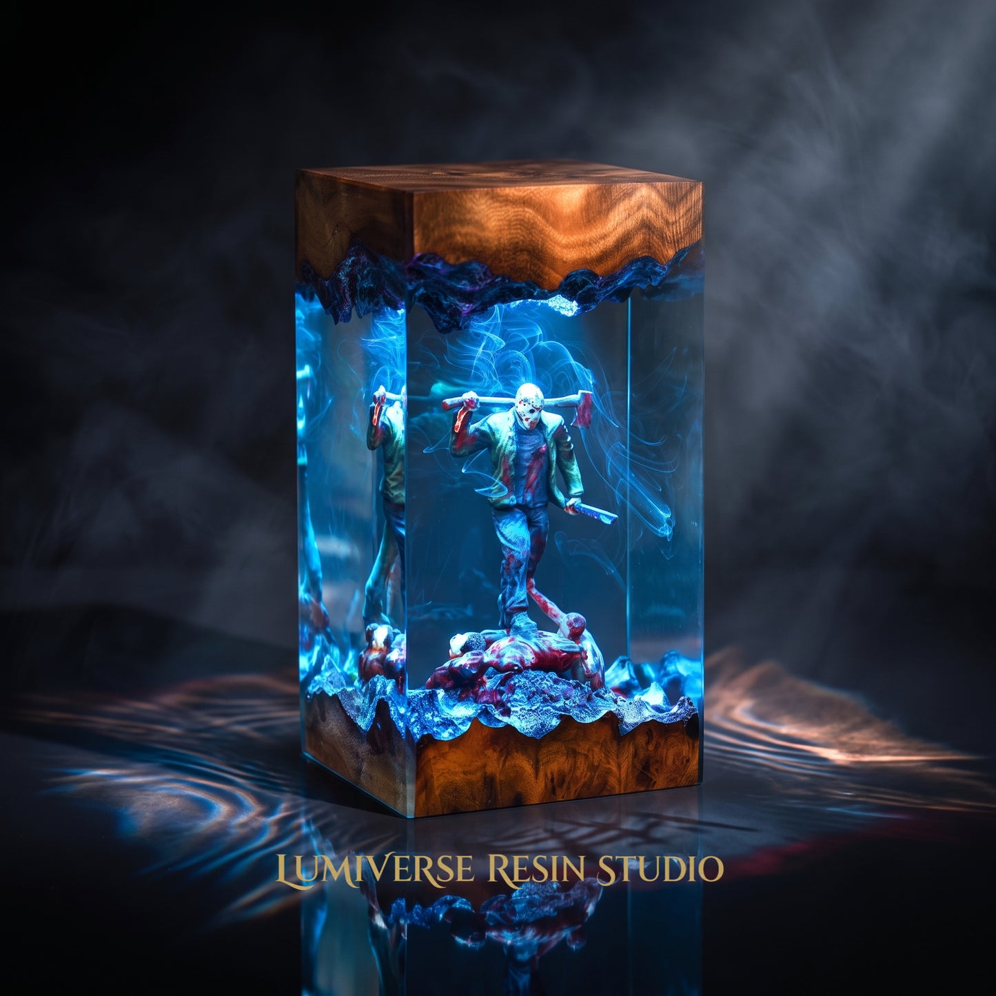 Naruto Vs Pain - Resin Lamp