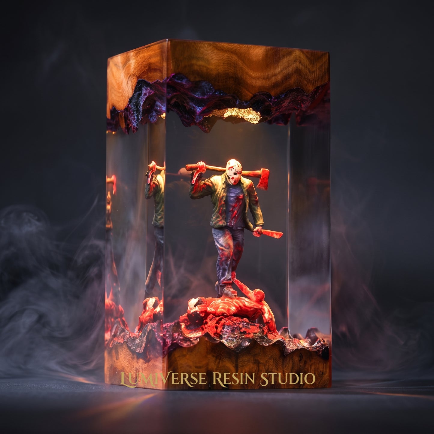 Naruto Vs Pain - Resin Lamp