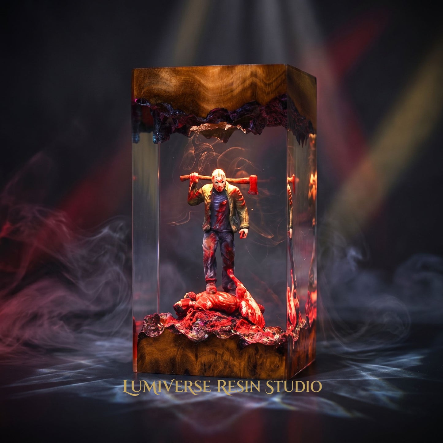 Naruto Vs Pain - Resin Lamp