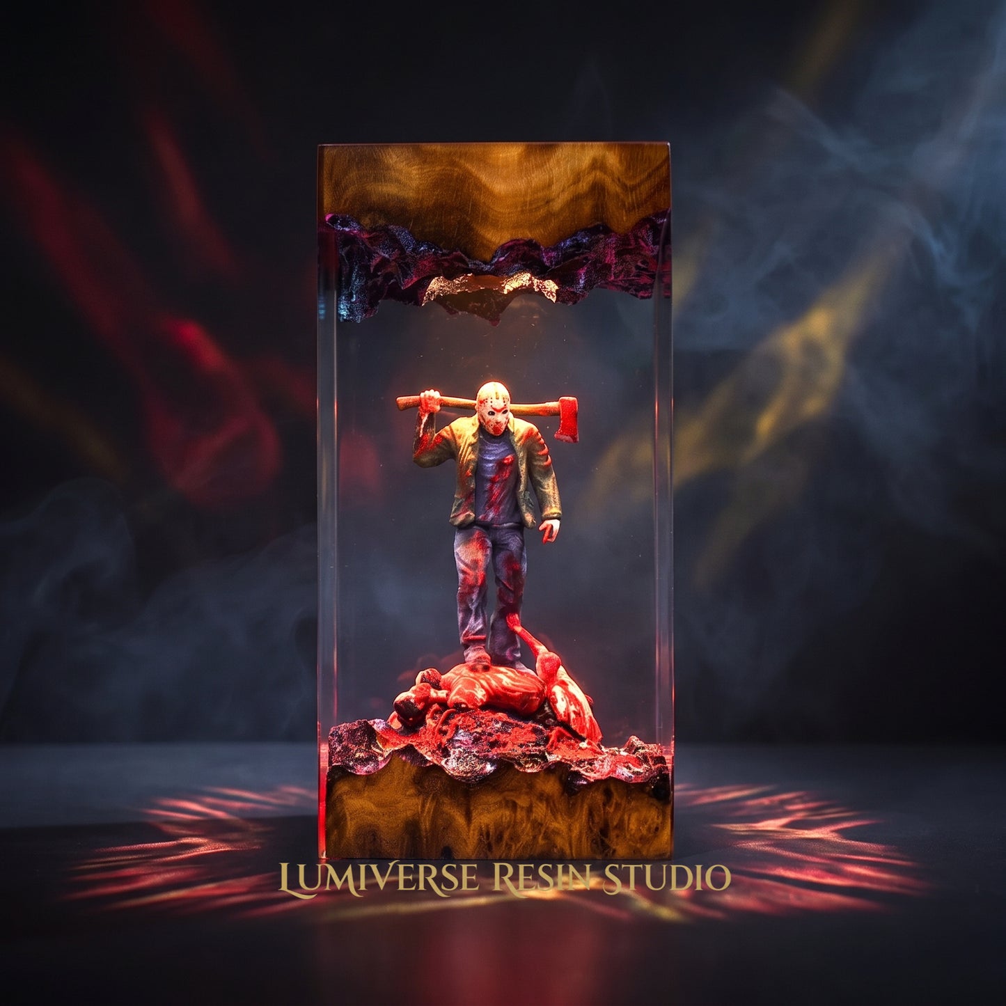 Naruto Vs Pain - Resin Lamp