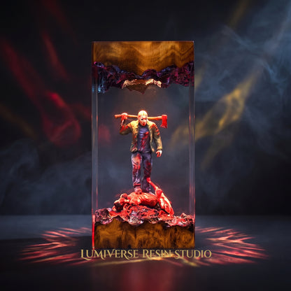 Naruto Vs Pain - Resin Lamp