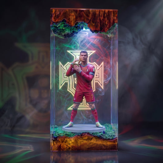 Ronaldo Player Resin Lamp -The Best Player