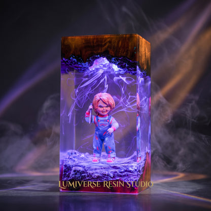 Chuky Resin Lamp