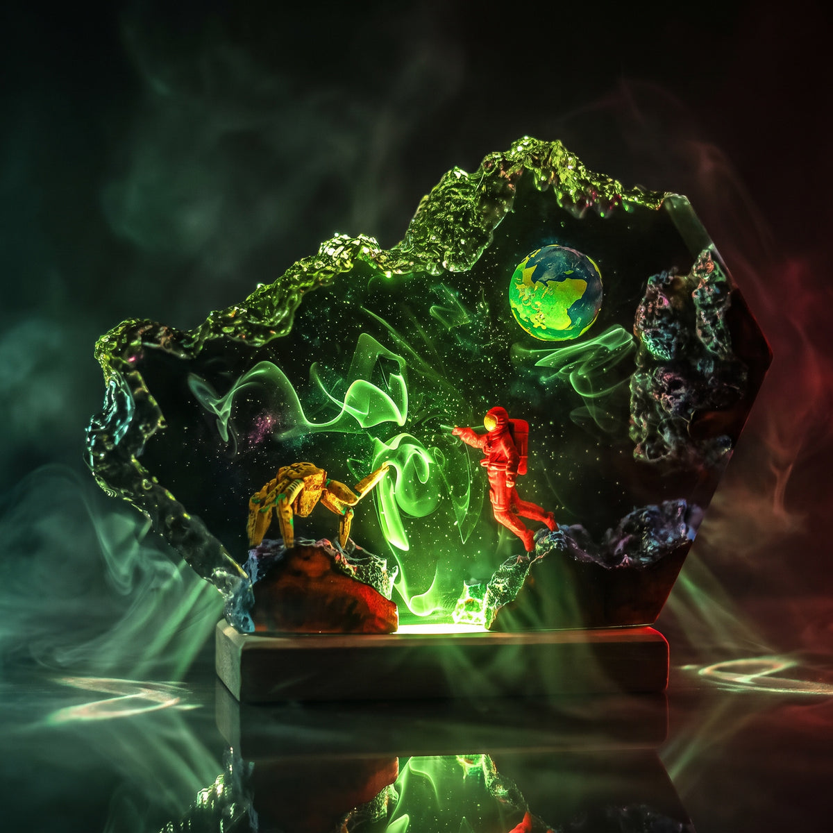 Rocky Resin Lamp V2 - Project Hail Mary featuring a unique space-themed design.