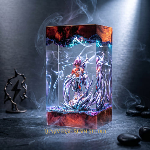 Vegeta Ego Resin lamp - Dragonaball Z Lumi Verseresin Studio