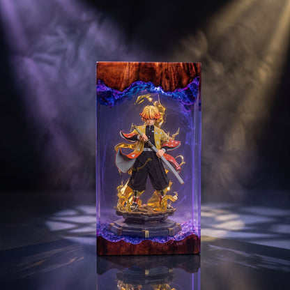 Zenitsu Resin Lamp V1 - Demon Slayer