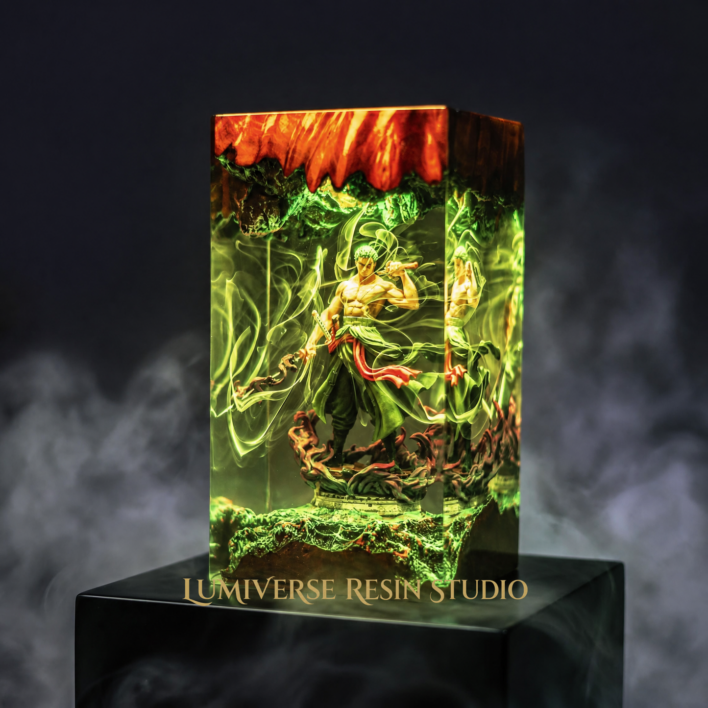 Zoro Resin Lamp V1 - One Piece