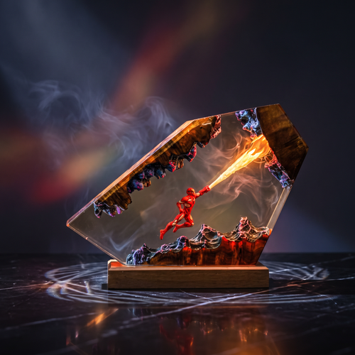 Iron Man Resin Lamp Marvel Comics