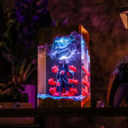Itachi Resin Lamp | USB-Powered LED | Lumiverse Resin