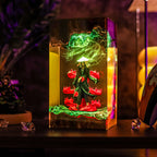 Itachi Resin Lamp | USB-Powered LED | Lumiverse Resin
