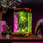 Jack Skellington Resin Lamp | Warm LED Light | Lumiverse Resin