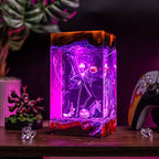 Jack Skellington Resin Lamp | Warm LED Light | Lumiverse Resin