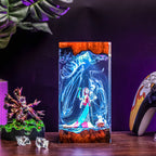 Jack Skellington Sally Resin Lamp | Handmade LED | Lumiverse Resin