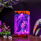 Jack Skellington Sally Resin Lamp | Handmade LED | Lumiverse Resin