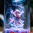 Luffy Gear 5 Resin Lamp | OnePiece Gift | Lumiverse Resin