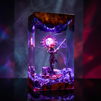 Maelle Resin Lamp | Multicolor LED Glow ClairObscurExpedition33 | Lumiverse Resin