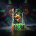 Majora S Mask Resin Lamp | Handmade TheLegendOfZelda LED | Lumiverse Resin