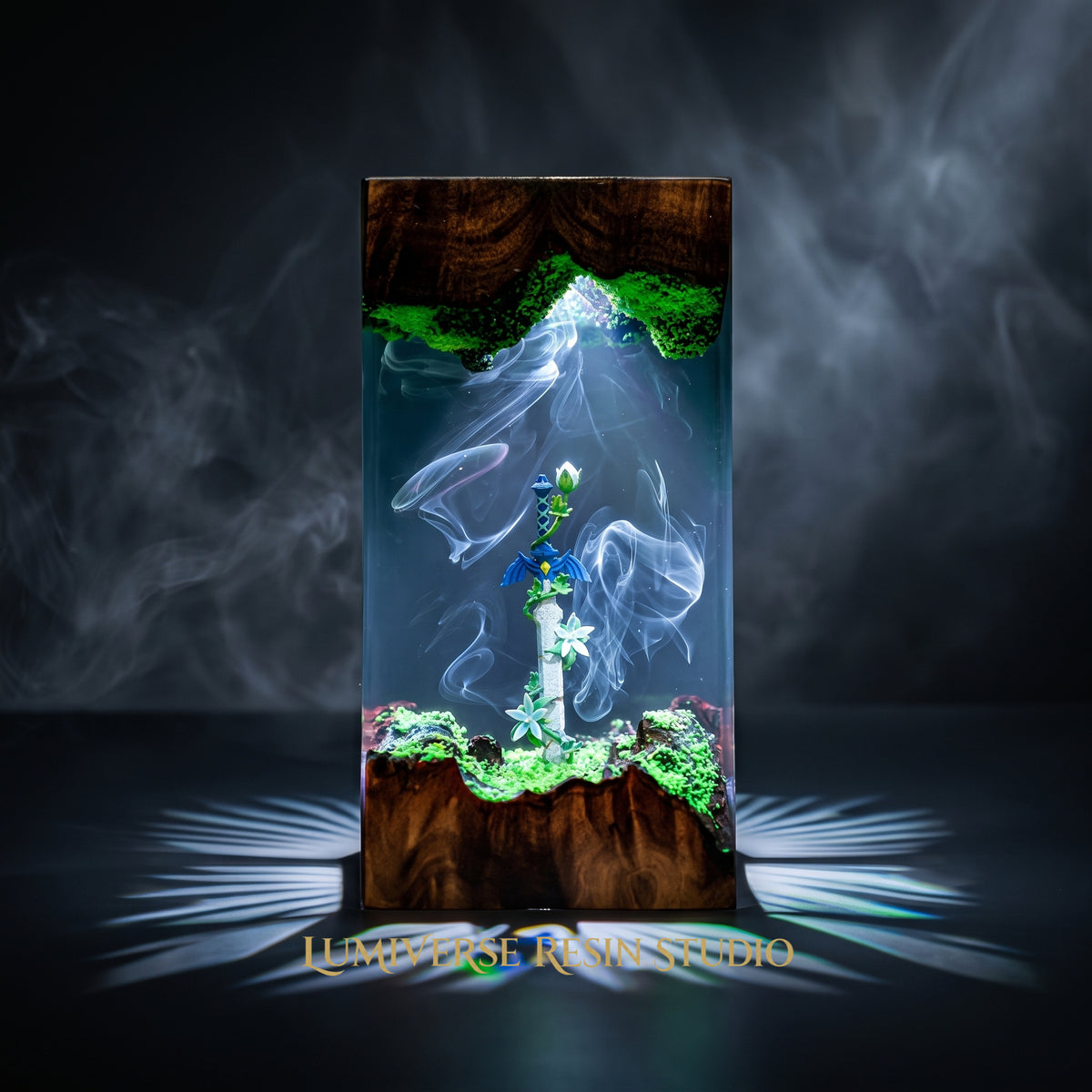 Master Sword Resin Lamp | Handmade LED | Lumiverse Resin