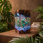 Mega Rayquaza Resin Lamp | USB-Powered LED Pokemon | Lumiverse Resin