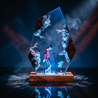 Michael Jackson Moonwalk Resin Lamp | Handmade LED | Lumiverse Resin