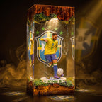 Neymar Resin Lamp | Handmade LED | Lumiverse Resin
