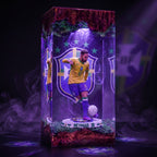 Neymar Resin Lamp | Handmade LED | Lumiverse Resin