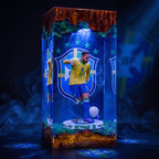 Neymar Resin Lamp | Handmade LED | Lumiverse Resin