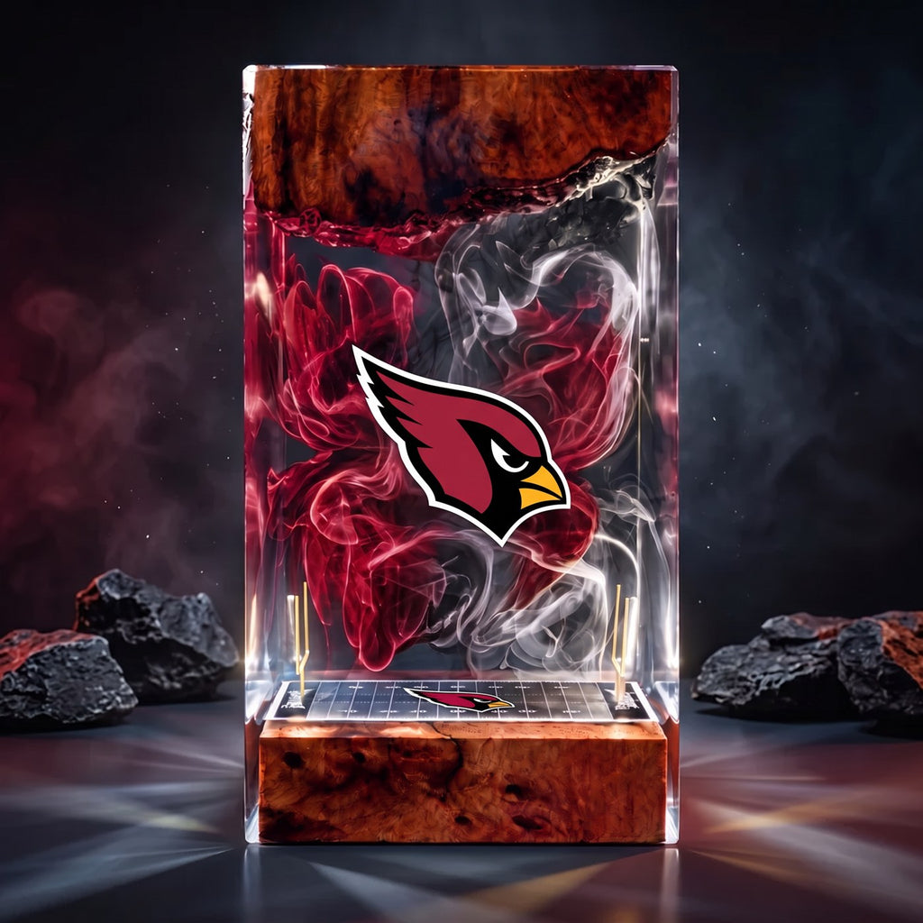 Arizona Cardinals resin display lamp