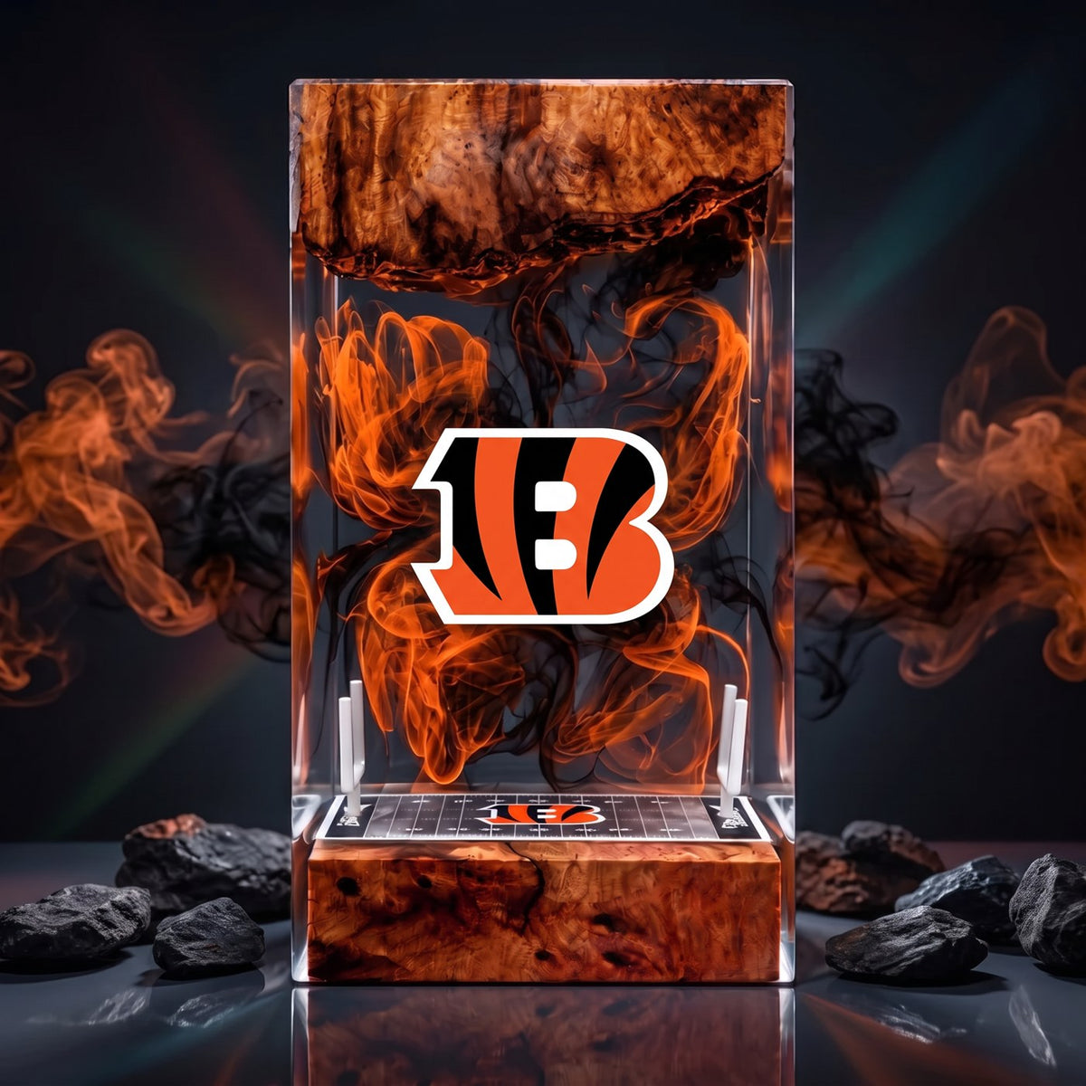 Cincinnati Bengals resin display lamp