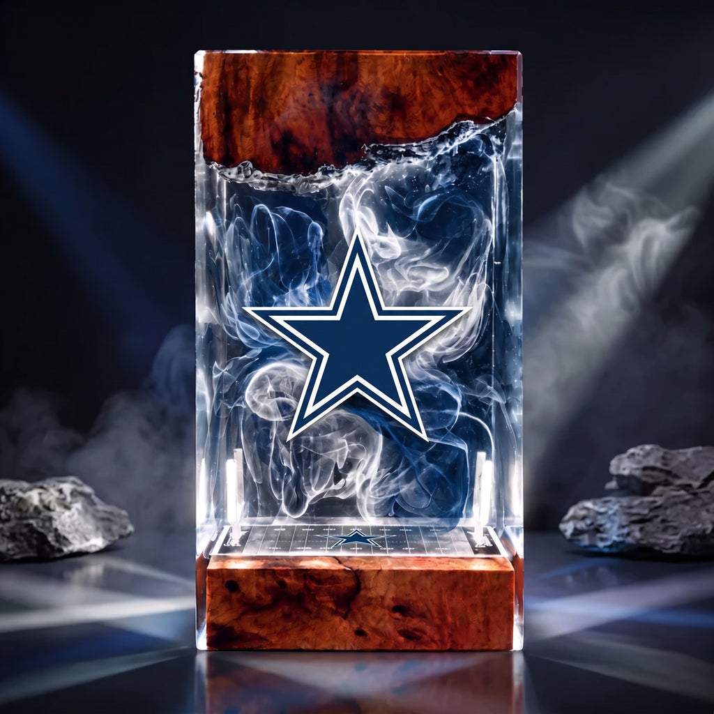 Dallas Cowboys resin display lamp
