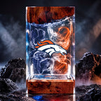 Denver Broncos resin display lamp