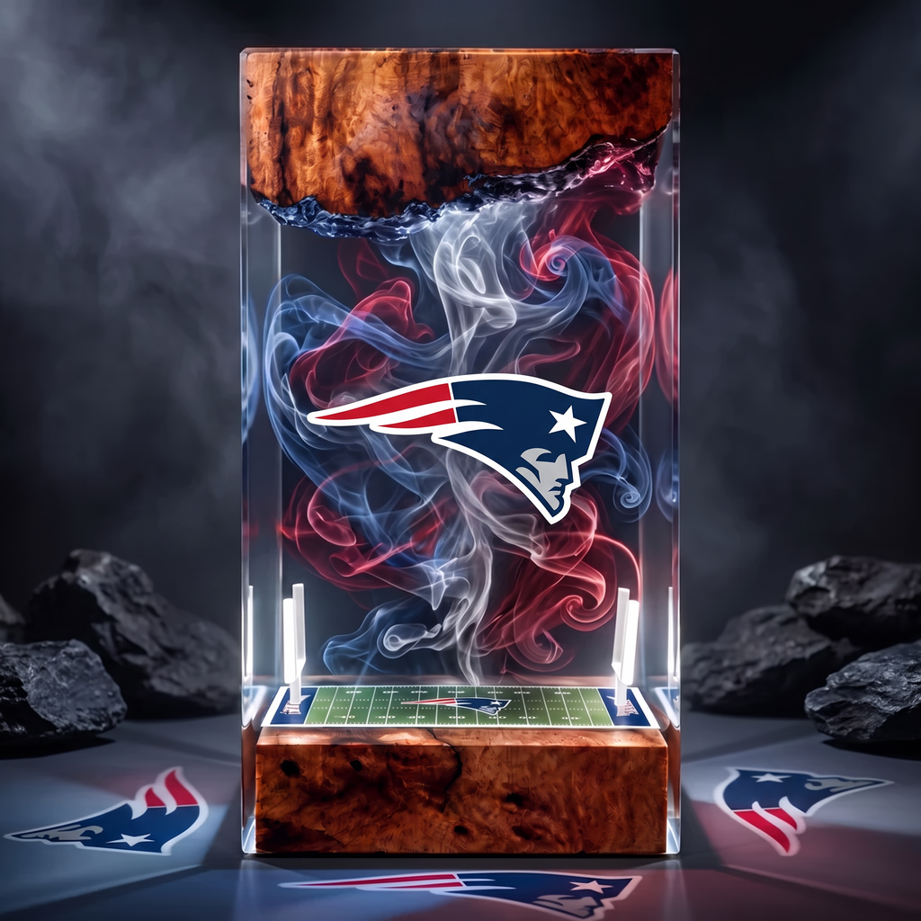 New England Patriots resin display lamp