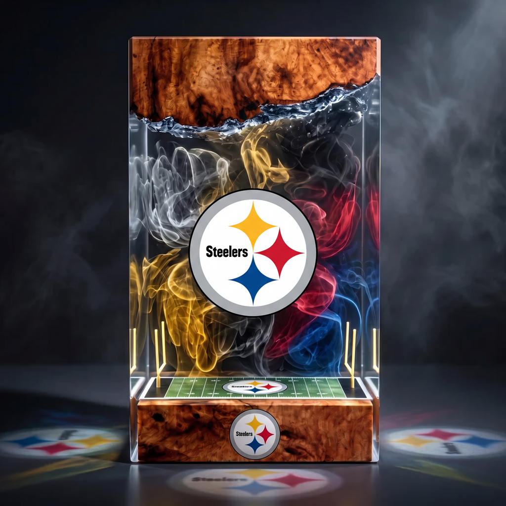 Pittsburgh Steelers resin display lamp
