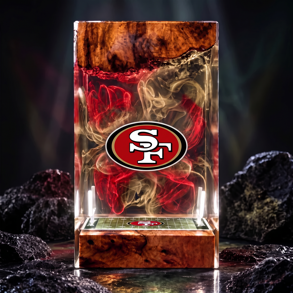 San Francisco 49ers resin display lamp