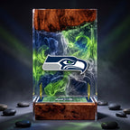 Seattle Seahawks resin display lamp