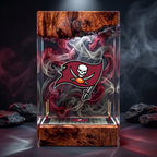 Tampa Bay Buccaneers resin display lamp