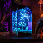 Pennywise Horror Resin Lamp | USB-Powered LED ITMovie | Lumiverse Resin