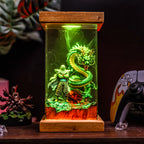 Piccolo Resin Lamp | Warm LED Light DragonBall | Lumiverse Resin