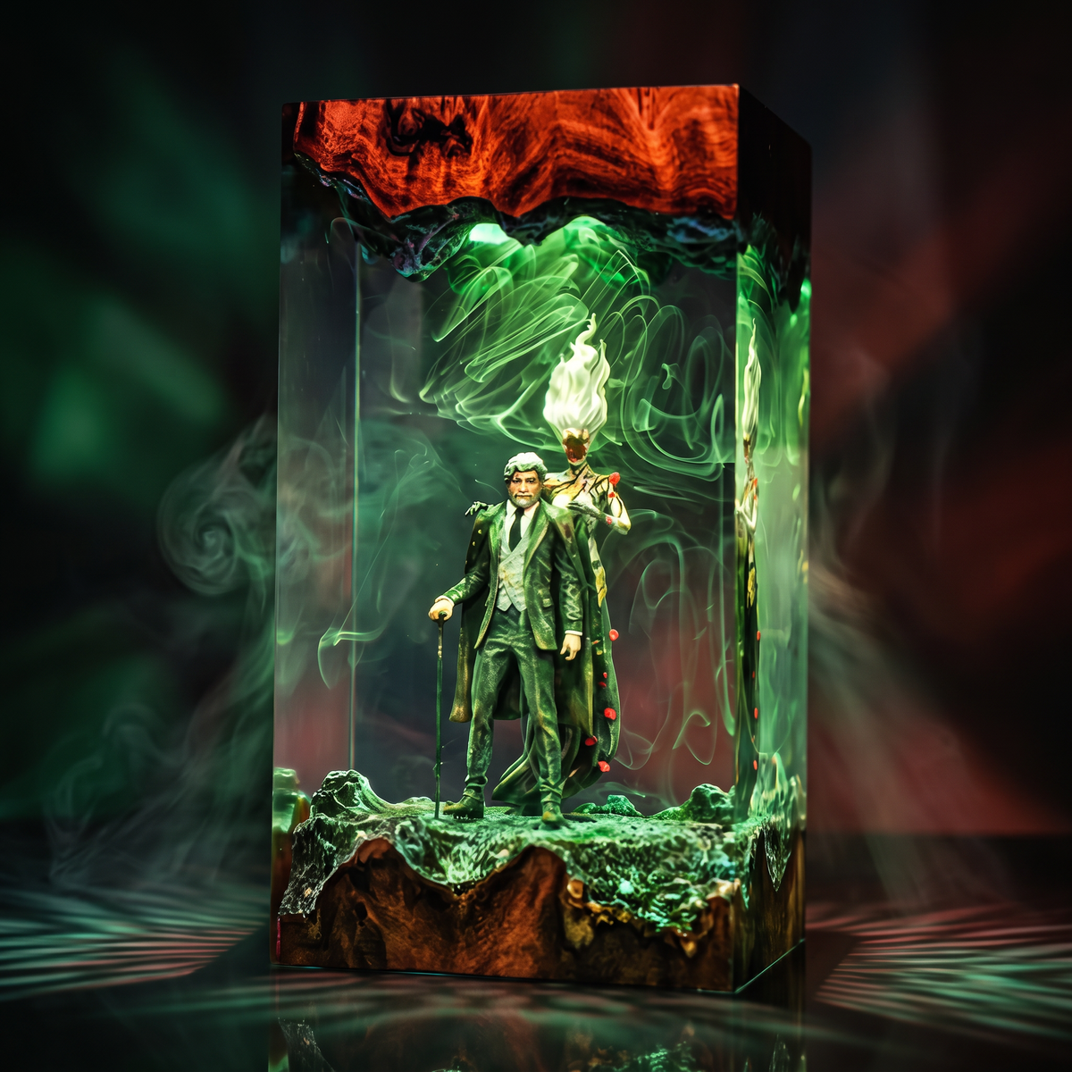 Renoir Resin Lamp | ClairObscurExpedition33 Gift | Lumiverse Resin