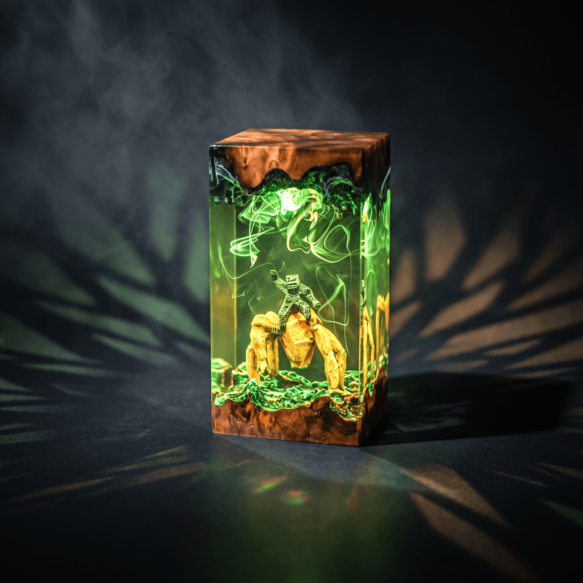 Rocky Resin Lamp | ProjectHailMary Gift | Lumiverse Resin