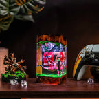 Ronaldo Resin Lamp | Handmade LED | Lumiverse Resin