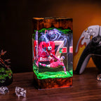 Ronaldo Resin Lamp | Handmade LED | Lumiverse Resin