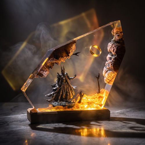 Sauron Resin Lamp V2 - Lord of the Rings LED