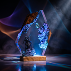 Sauron Resin Lamp | LED Diorama TheLordOfRing | Lumiverse Resin