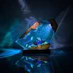Shark Resin Lamp | Handmade LED Ocean | Lumiverse Resin