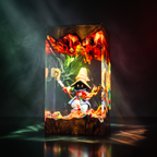 Vivi Resin Lamp | Handmade LED FinalFantasy | Lumiverse Resin