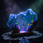 Whale Shark Resin Lamp | Ocean Gift | Lumiverse Resin